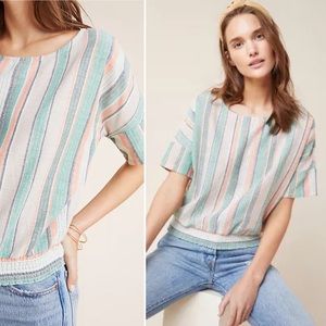 Anthropologie Odells Heidi Blouse Sz Medium Retails $118